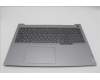 Lenovo 5CB1P01016 C-Cover with keyboard, Russian, Arctic Grey, Backlight, US