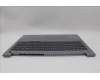 Lenovo 5CB1P01064 C-Cover with keyboard, Ukraine, Arctic Grey, Backlight, US