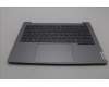 Lenovo 5CB1P01123 C-Cover with keyboard, English, Arctic Grey, Backlight, US
