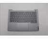Lenovo 5CB1P01130 C-Cover with keyboard, Hebrew, Arctic Grey, Backlight, US