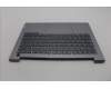 Lenovo 5CB1P01141 C-Cover with keyboard,Spanish,Arctic Grey,Backlight