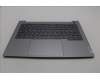 Lenovo 5CB1P01142 C-Cover with keyboard, Switzerland, Arctic Grey, Backlight, UK