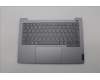 Lenovo 5CB1P01146 C-Cover with keyboard, UK English, Arctic Grey, Backlight, UK