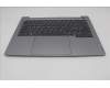 Lenovo 5CB1P01343 C-Cover with keyboard, Italian, Arctic Grey, Non_Backlight