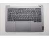 Lenovo 5CB1P01349 C-Cover with keyboard, Russian, Arctic Grey, Non_Backlight