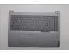 Lenovo 5CB1P01367 C-Cover with keyboard, French Arabic, Arctic Grey, Backlight, UK