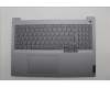 Lenovo 5CB1P01379 C-Cover with keyboard, Portuguese, Arctic Grey, Backlight, UK
