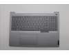 Lenovo 5CB1P01382 C-Cover with keyboard,Spanish,Arctic Grey,Backlight