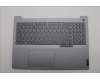 Lenovo 5CB1P01388 C-Cover with keyboard, Ukraine, Arctic Grey, Backlight, US