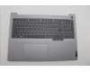 Lenovo 5CB1P01391 C-Cover with keyboard, Belgian, Arctic Grey, Non-Backlight, UK