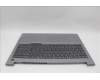 Lenovo 5CB1P01391 C-Cover with keyboard, Belgian, Arctic Grey, Non-Backlight, UK