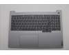Lenovo 5CB1P01397 C-Cover with keyboard, French, Arctic Grey, Non-Backlight, US