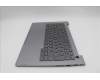 Lenovo 5CB1P27049 C-Cover with keyboard, Bulgarian, Arctic Grey, Backlight, UK