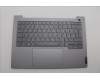 Lenovo 5CB1P27049 C-Cover with keyboard, Bulgarian, Arctic Grey, Backlight, UK