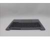 Lenovo 5CB1P27057 C-Cover with keyboard,Greek,Arctic Grey,Backlight