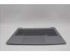 Lenovo 5CB1P27075 C-Cover with keyboard, Ukraine, Arctic Grey, Backlight, US
