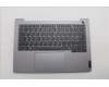 Lenovo 5CB1P31091 C-Cover with keyboard, Nordic, Arctic Grey, UK