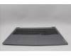 Lenovo 5CB1P31113 C-Cover with keyboard, Greek, Arctic Grey, Backlight, US