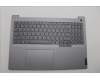 Lenovo 5CB1P31124 C-Cover with keyboard, Russian, Arctic Grey, Backlight, US
