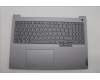 Lenovo 5CB1P31126 C-Cover with keyboard, Spanish, Arctic Grey, Backlight, UK