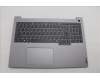 Lenovo 5CB1P31135 C-Cover with keyboard, Belgian, Arctic Grey