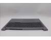 Lenovo 5CB1P31157 C-Cover with keyboard, Spanish, Arctic Grey