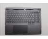 Lenovo 5CB1P31182 C-Cover with keyboard, English, Storm Grey, w/Screw, US