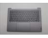 Lenovo 5CB1P31553 C-Cover with keyboard, Belgian, Arctic Grey, UK