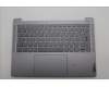 Lenovo 5CB1P31567 C-Cover with keyboard, Italian, Arctic Grey, UK