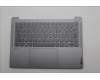 Lenovo 5CB1P31575 C-Cover with keyboard, Spanish, Arctic Grey, UK