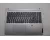 Lenovo 5CB1P33458 C-Cover with keyboard, Nordic, Cloud Grey, Backlight, FingerPrint, UK