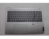 Lenovo 5CB1P33466 C-Cover with keyboard, Switzerland, Cloud Grey, Backlight, FingerPrint, UK