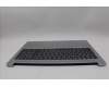 Lenovo 5CB1P33473 C-Cover with keyboard, Greek, Cloud Grey, Backlight, Non_FingerPrint