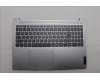 Lenovo 5CB1P33473 C-Cover with keyboard, Greek, Cloud Grey, Backlight, Non-FingerPrint, US