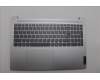 Lenovo 5CB1P33474 C-Cover with keyboard, US English Euro, Cloud Grey, Backlight, Non-Fingerprint, US