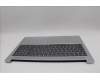 Lenovo 5CB1P33482 C-Cover with keyboard, UK English, Cloud Grey, Backlight, Non-FingerPrint, UK