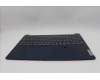 Lenovo 5CB1P33522 C-Cover with keyboard, German, Abyss Blue, Backlight, FingerPrint, UK