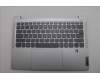 Lenovo 5CB1P48976 C-Cover with keyboard,Hebrew,Cloud Grey,Backlight,Fingerprint