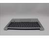 Lenovo 5CB1P48981 C-Cover with keyboard, Spanish, Cloud Grey, Backlight, FingerPrint