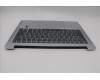 Lenovo 5CB1P48994 C-Cover with keyboard,Switzerland,Cloud Grey,Backlight,FingerPrint