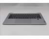 Lenovo 5CB1P48996 C-Cover with keyboard, Czech Slovakian, Cloud Grey, Backlight, FingerPrint, UK