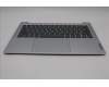 Lenovo 5CB1P49156 C-Cover with keyboard, Hungarian, Cloud Grey, Backlight, Non-Fingerprint, UK
