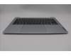 Lenovo 5CB1P49162 C-Cover with keyboard, Czech Slovakian, Cloud Grey, Backlight, Non-FingerPrint, UK