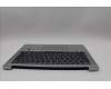 Lenovo 5CB1P49448 C-Cover with keyboard, US English Euro, Cloud Grey, Non_Backlight, FingerPrint