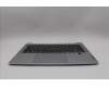 Lenovo 5CB1P49458 C-Cover with keyboard, Spanish, Cloud Grey, Non_Backlight, FingerPrint