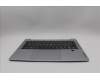 Lenovo 5CB1P49464 C-Cover with keyboard, French, Cloud Grey, Non_Backlight, FingerPrint