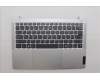 Lenovo 5CB1P49478 C-Cover with keyboard, US English Euro, Cloud Grey, Non-Backlight, Non-FingerPrint, US