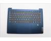 Lenovo 5CB1P49989 C-Cover with keyboard, Spanish, Abyss Blue, Non_Backlight, FingerPrint
