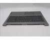 Lenovo 5CB1P50038 C-Cover with keyboard, Spanish, Mineral Grey, Non-Backlight, UK