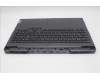 Lenovo 5CB1P50127 C-Cover with keyboard, French Arabic, Grey, RGB Backlight, UK